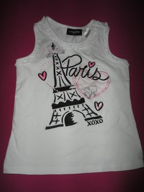 Dovezené supr tílko xoxo, vel. 6 let, 122