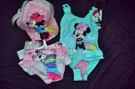 2x plavky v.98,kšiltovka, disney,98