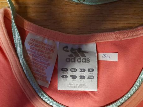4x tílko, faf, tcm, adidas, vel 134/140, adidas,140