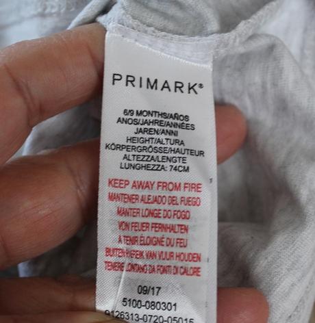 Tričko vel. 6 - 9 m, primark,74