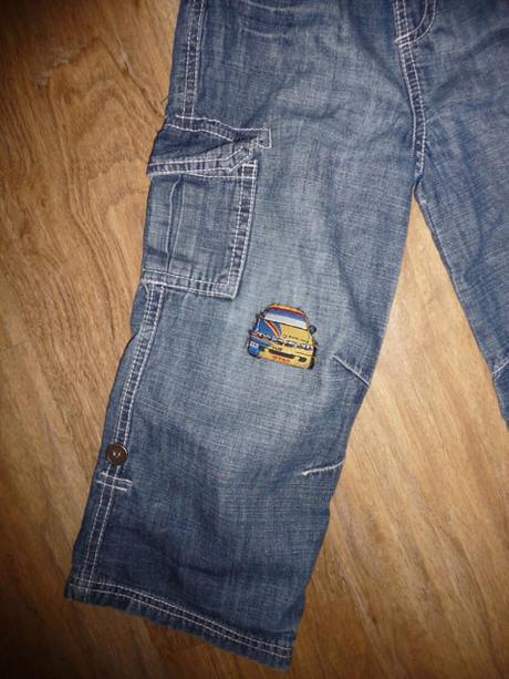 Rool up kalhoty-džíny na 2-3r-vel.98, matalan,98