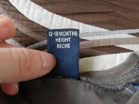 Triko dlouhý rukáv medvěd, next,86