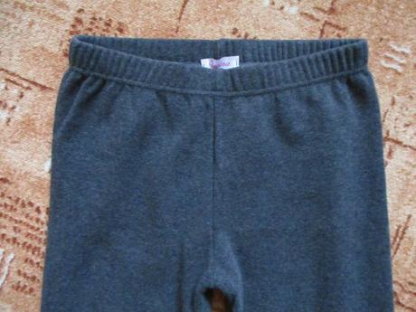 Dámské zimní termo legíny šedé bambusové s 36, s