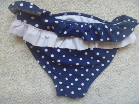 Puntíkované plavkové kalhotky vel. 5 let, 110