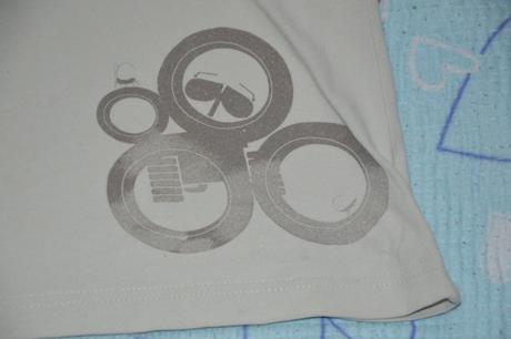 122 bavlněné tričko s potiskem, 122