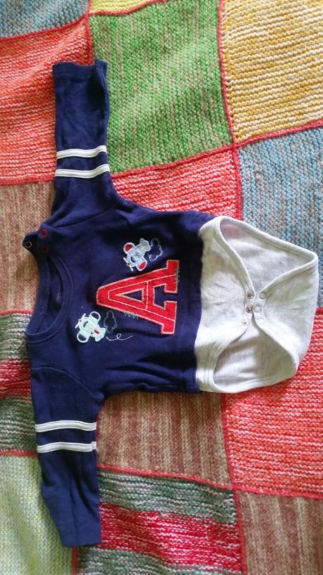 Body na miminko s dlouhý rukávem, pepco,68