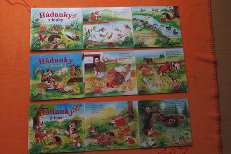 Dětské leporelo, omalovánky, pexesa..., 