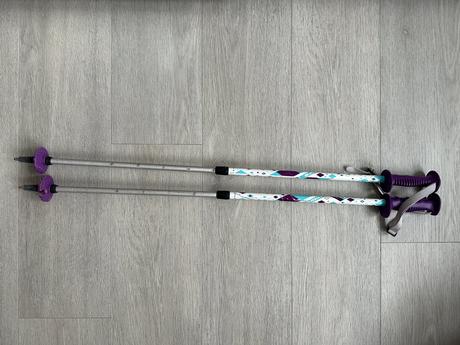 Set dětské lyže elan 110 + vak + hůlky, elan,110-119 cm