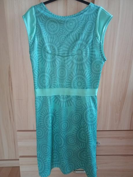 Dámské letní zelené šaty desigual vel. 36/s, desigual,36