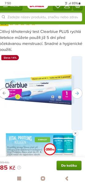 Má smysl provést Clearblue test v den menstruace?