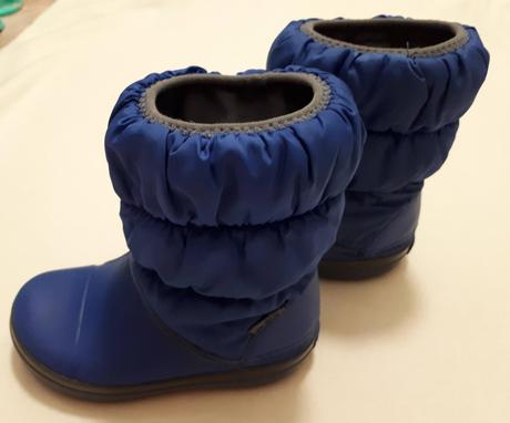 Dětské zimní boty,botky,sněhule,sněhulky, crocs c9, crocs,25