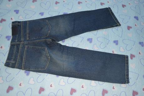 122 bavněné džíny regulace v pase, denim,122