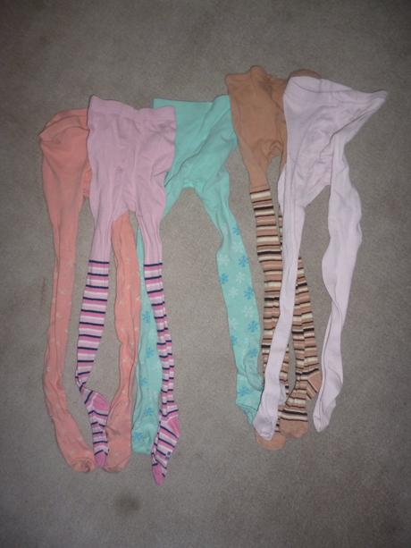 Bavlněné punčocháče, vel. 110-116, 5x, 110