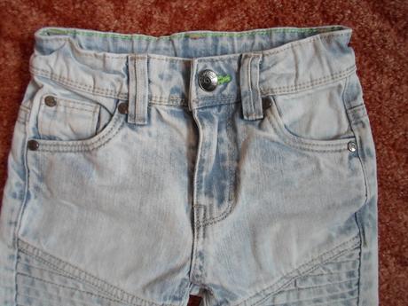 Modré kraťasy kraťásky šortky, dopodopo,110