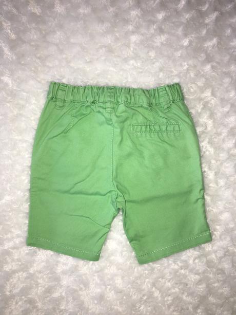 Zelené plátěné kraťasy h&m, h&m,68