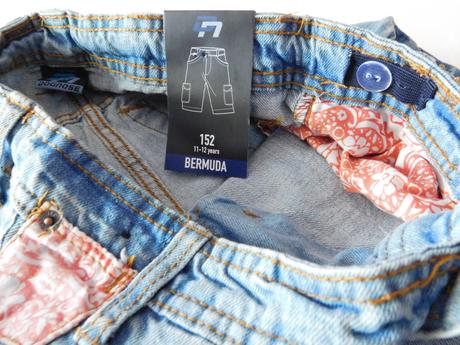 Džínové bermudy-kraťasy, dognose,152