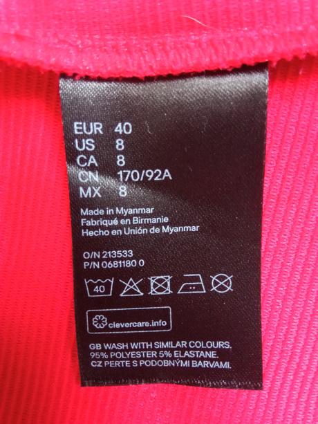 Princess šaty, h&m,l