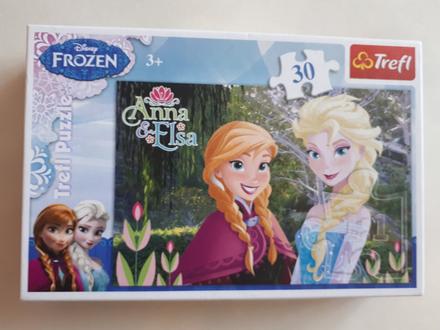 Puzzle frozen, ledové království, 30 dílků,