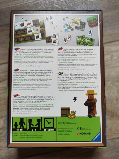 Farmářský trh pro stolní hru minecraft, 