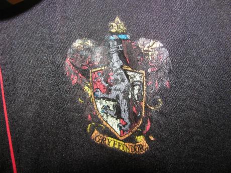 Kostým-plášť s kapucí+šála harry potter gryffindor, 