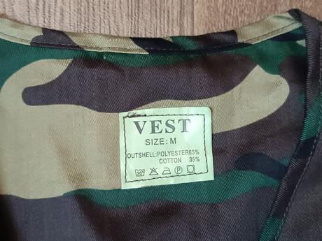 Pánská maskáčová vesta,zn. vest, vel. m, m