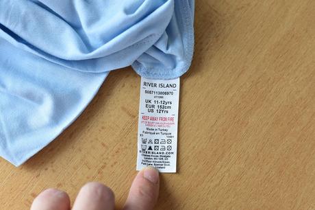 Tričko vel. 11 - 12 let, river island,152