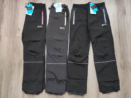 Softshellové jarní kalhoty 140,146,152,158,164,170, kugo,140 - 170
