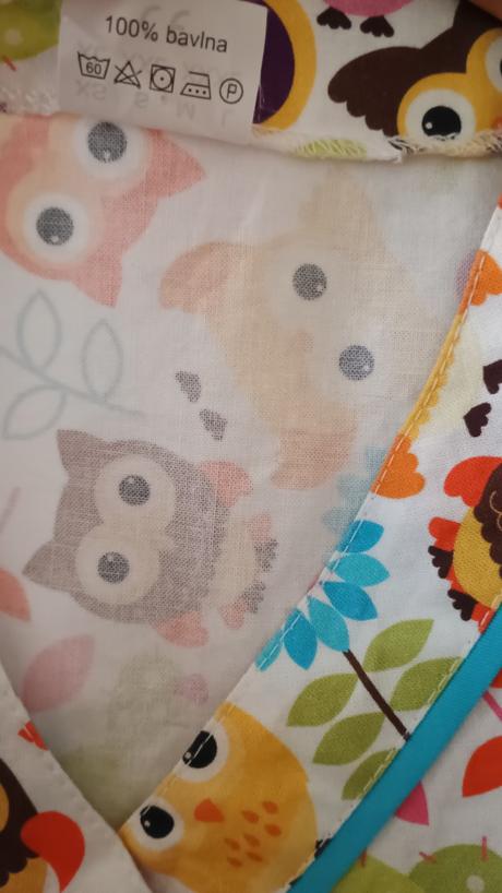 Zdravotnická halena bavlněná sovičky vel.xs, xs