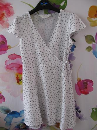 Letní zavinovací viskozové šaty h&m, h&m,152