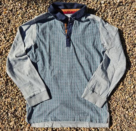 M114	chlapecké polo triko s dl. rukávem v. 134, boys,134