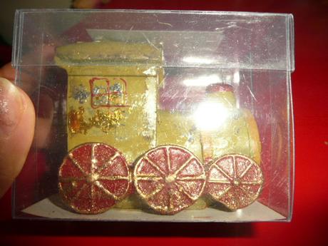 Svíčka velká lokomotiva vláček,