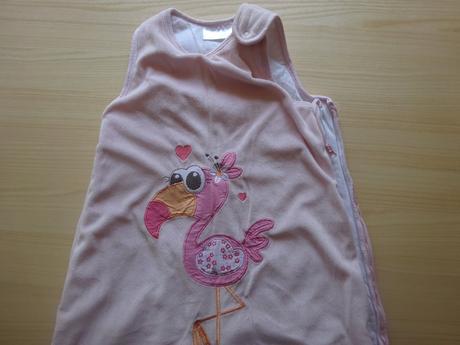 Spací pytel s plameňákem, vel. 90 cm, ergee