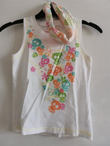 Tílko a čelenka vel. 104 / 110, next,104