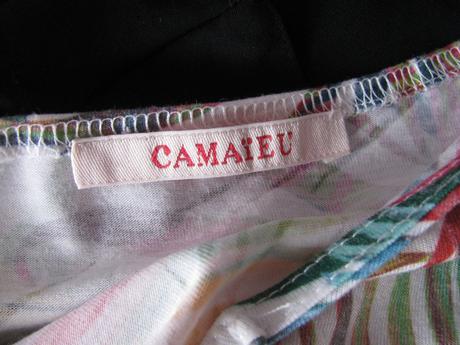 Letní halenka,top s potiskem, camaieu,s