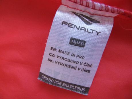 Dětská sportovní bunda s kapucí, větrovka penalty, 152