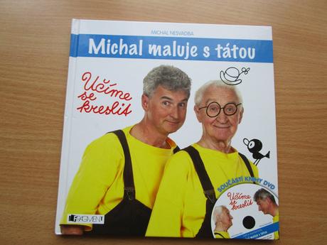 Knížka pro děti michal maluje s tátou, 