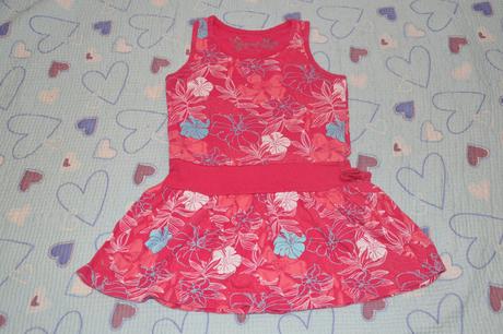 Bavlněné šaty s potiskem, zn. summer fun, 98