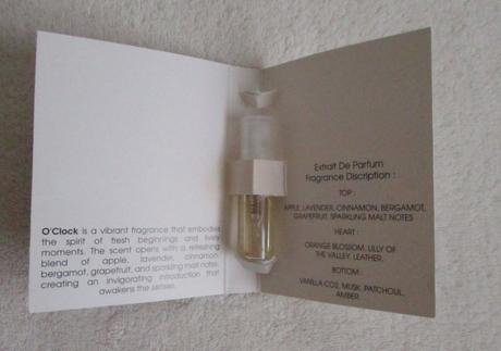 Parfémovaná voda ahmed al maghribi o'clock vzorek, 