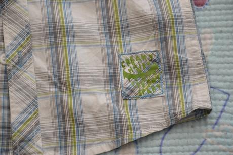 Bavlněná kostkatá košile, 98, , h&m,98