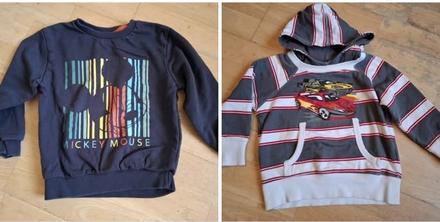 Mikiny vel cca 104, setino,104