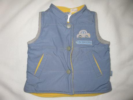 Zateplená vesta, pumpkin patch,62