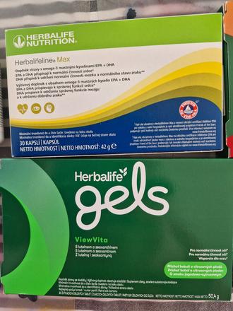 Herbalife - omega 3 a pro lepší zrak vitamíny, 