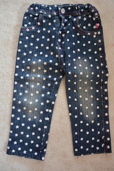 Kytičkované a hvězdičkové džíny, mexx,80