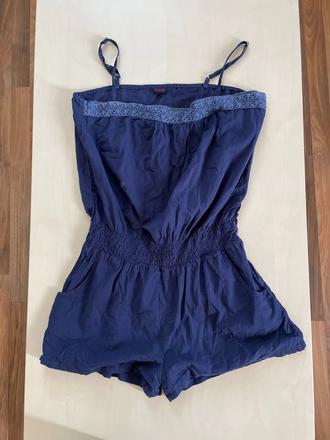 Modrý letní overal, vel m, m