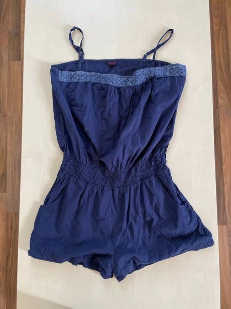 Modrý letní overal, vel m, m
