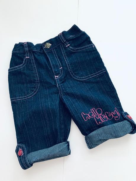 Ob/ kraťasy džínové hello kitty v.3/4 roky, 104