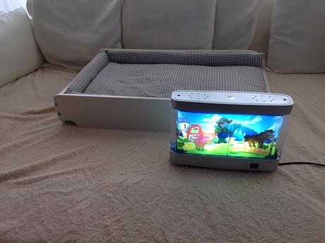 Přebalovací pult,podložka roba+dětská lampička , 