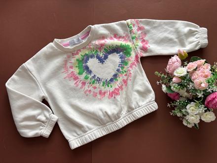 K1/ mikina krémové barvy - v.2/3 roky, primark,98