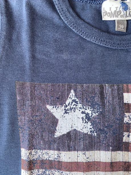 Modré tričko pomp de lux, pompdelux,98