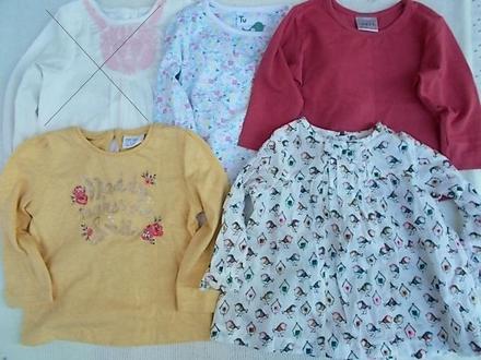 4 x krásné tričko, tunička, next,74